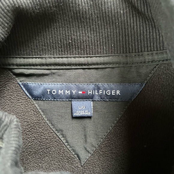 Tommy Hilfiger Black Heavy Duty Zip-Up Jacket - Picture 8 of 10